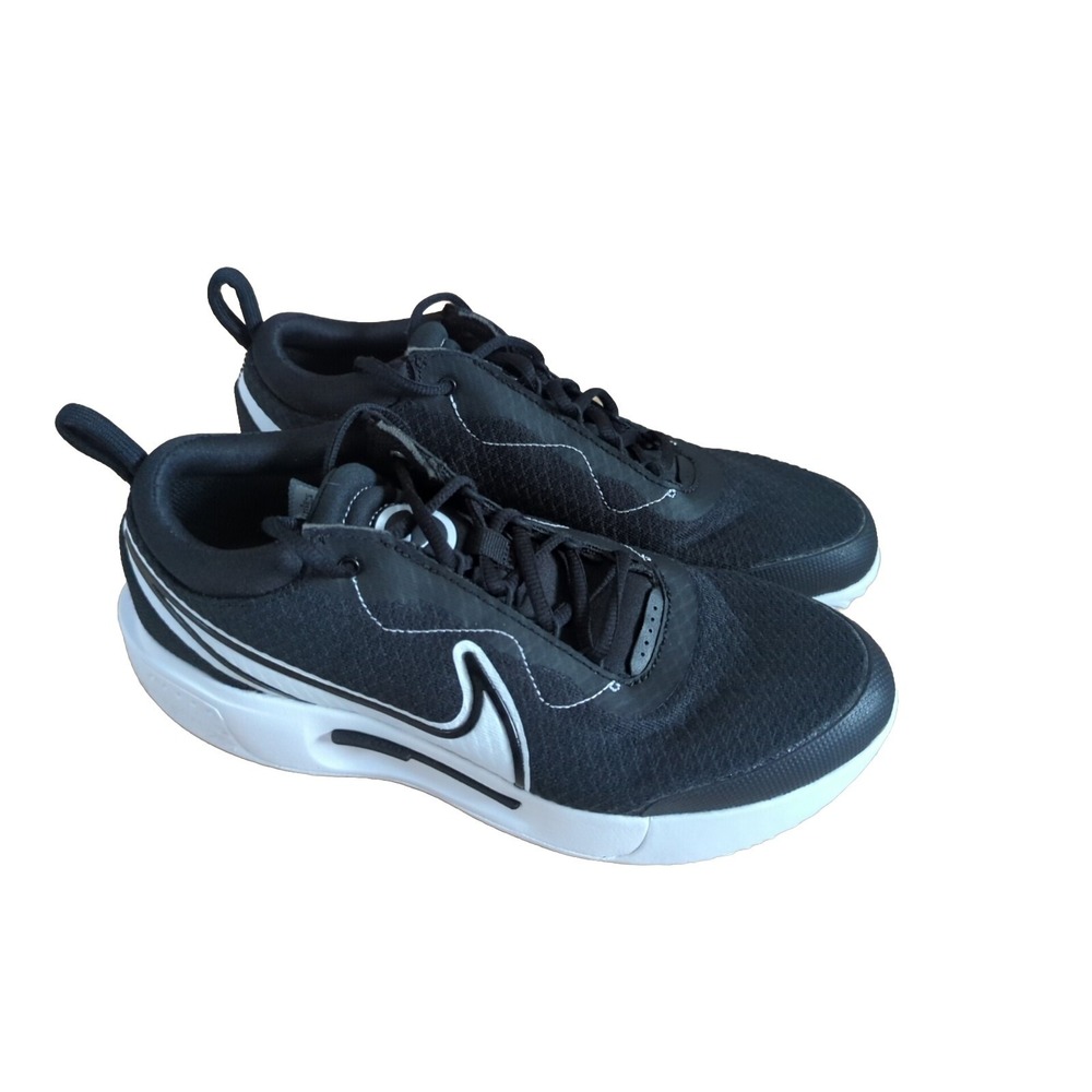 Nike Zoom Court PRO HC Black White Tennis Shoes Mens 7.5 DV3278-001 BRAND NEW
